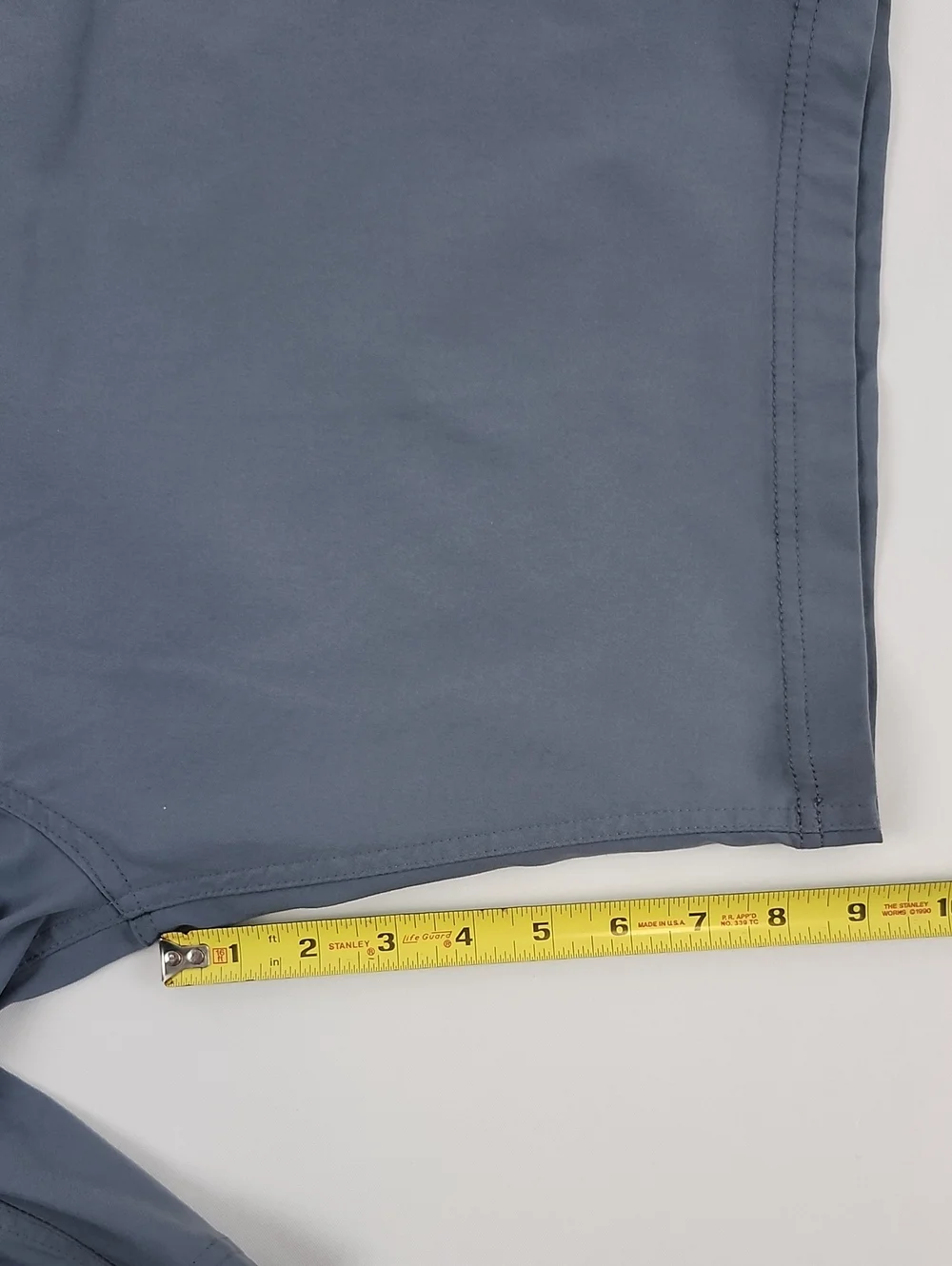 Gerry Mens Gray Outdoor Performance Hiking Shorts Size 38 Integrated Belt